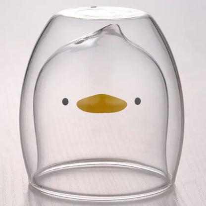 Double-layer Glass Mug