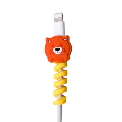 Cute Silicone Data Line Cable Protector