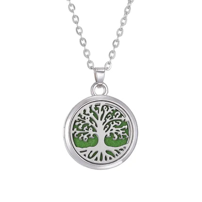 Aromatherapy Tree of Life Necklace