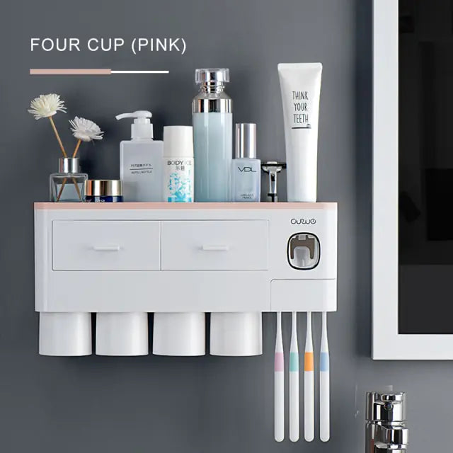 Bathroom Magnetic Storage Rack