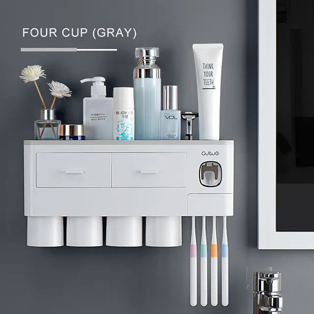 Bathroom Magnetic Storage Rack