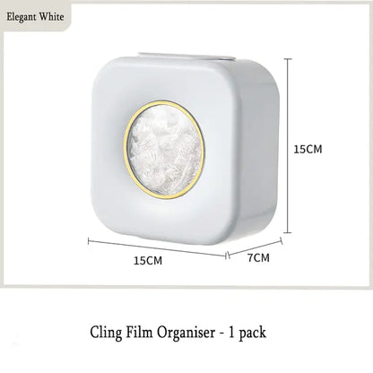 Wall Mounted Plastic Wrap Bag Holder