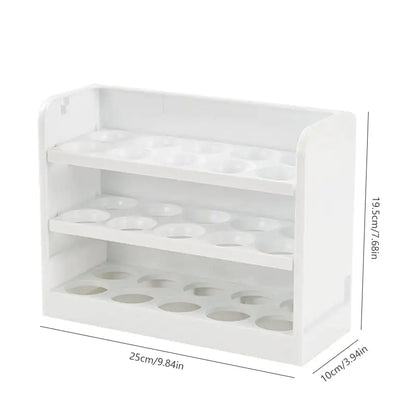 3 Layer Flip-Type Egg Storage