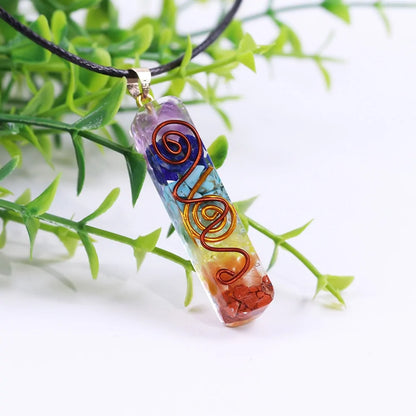 Rainbow Chakra Energy Necklace